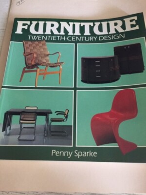 FURNITURE-TWENTIETH CENTURY DESIGN-1st EDITION-EAMES,WRIGHT,SAARINEN-SOFT COVER