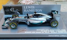 1/43  MINICHAMPS MERCEDES AMG PETRONAS F1 Team Hamilton,world champion2014  !!  
