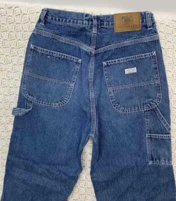 Vintage Route 66 Carpenter Jeans Womens Size 7/8 Blue Denim High