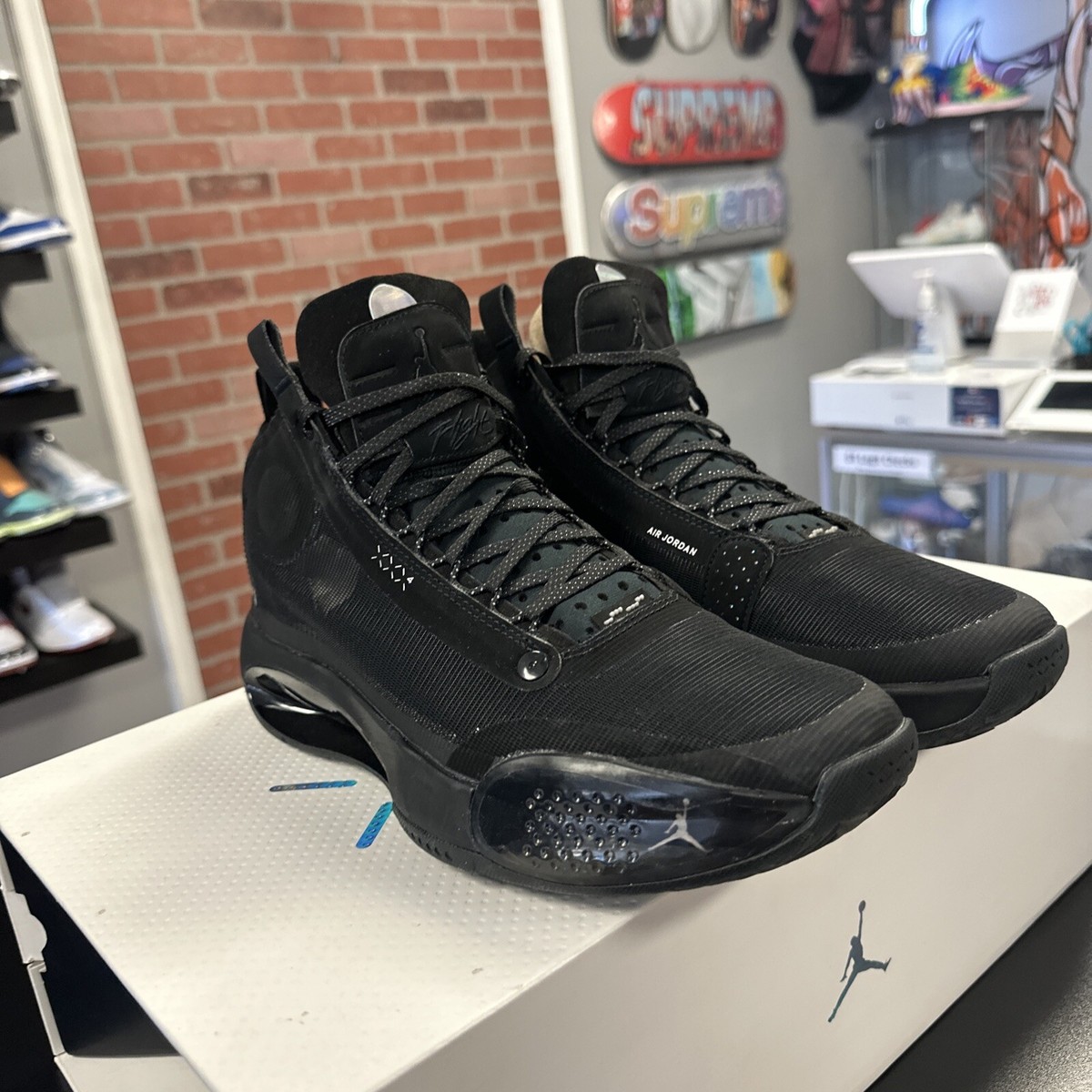 NIKE Air Jordan 34 XXXIV “Black Cat” 2020 SS 20 New In box Nike Air Jordan 34 XXXIV Black Cat 2020 Size 11