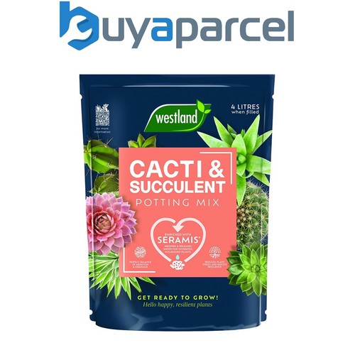 Westland Cacti Cactus Succulent Potting Mix Compost Indoor Plant 4L