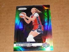 2024 Panini Prizm WNBA KARLIE SAMUELSON SILVER PRIZM MYSTICS #82 K7913