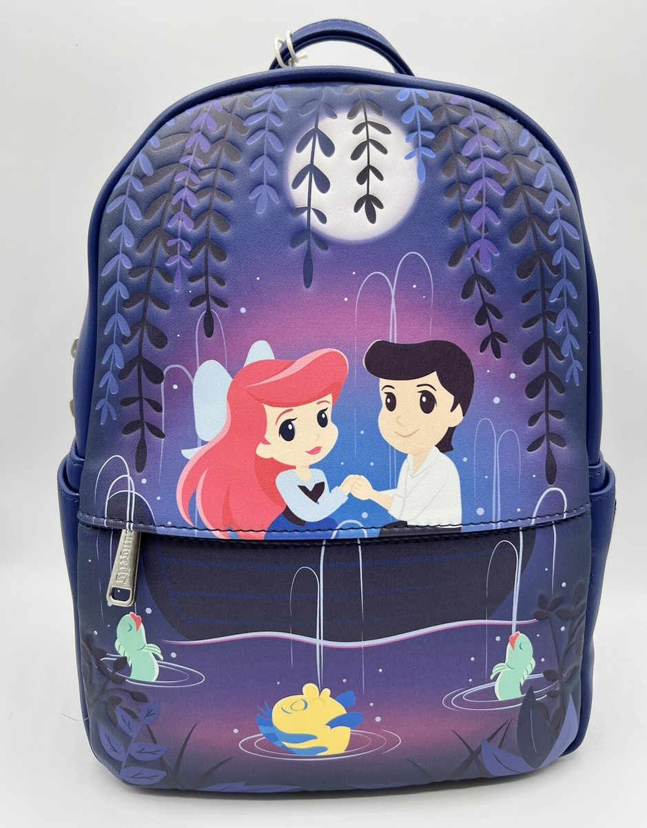 Loungefly The Little Mermaid Gondola Chibi Ariel Kiss The  display picture 1