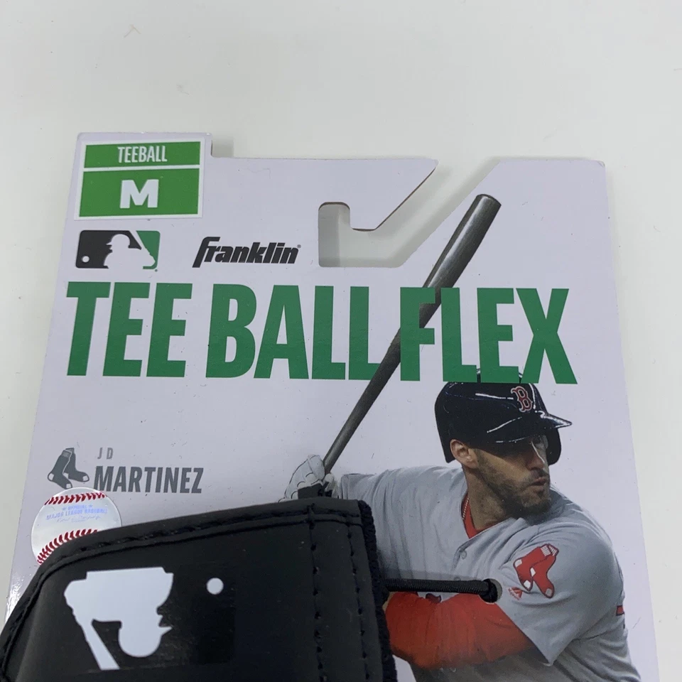 Guantes de Bateo Franklin Juvenil Talla Mediana Negro Blanco Teeball Flex Series Nuevos con Etiquetas Foto 2 de 4