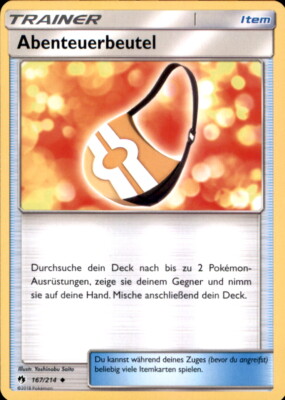 Pokemon 167/214 Abenterbeutel - Echo des Donners - Deutsch