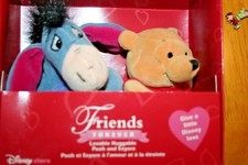 New Disney Friends Forever Lovable Huggable Pooh and Eeyore Set
