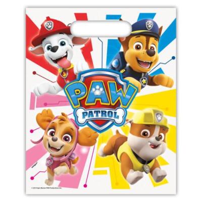 Paw Patrol Loot Bags 8 count