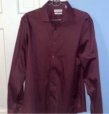 New without Tags - Calvin Klein Men's Slim-Fit Dress Shirt
