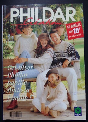 Catalogue Ancien PHILDAR N°306 – Automne 1998 – Modèles De Tricot Laine – Occasion Collection