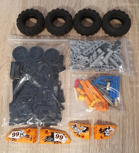 Lego Technic 9392 Quad Bike, 100% Vollständig!, Ohne BA/OVP, bespielt, Technik