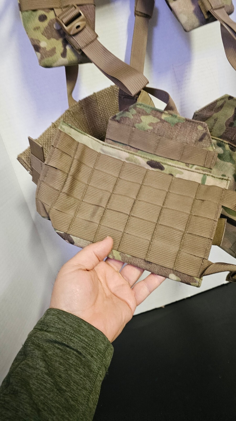 OCP DFLCS V2 H-Harness Load Bearing Vest Army Air Force Navy MEDIUM