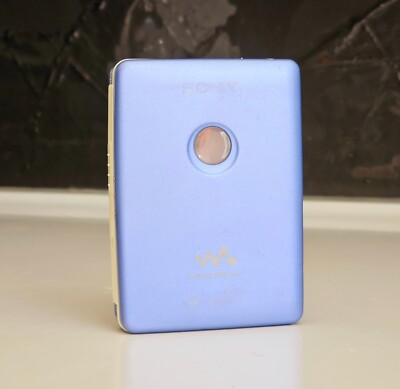 Blue Slim Sony WM-EX621 Walkman Cassette player Fully Working +