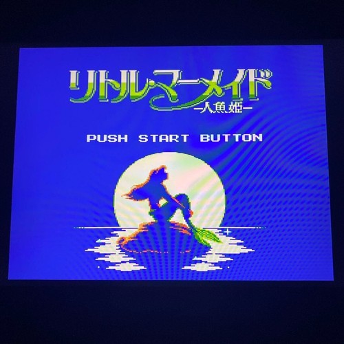 THE LITTLE MARMAID FC Famicom NTSC-J Japan Disney Capcom Action Disney USED - Picture 11 of 14