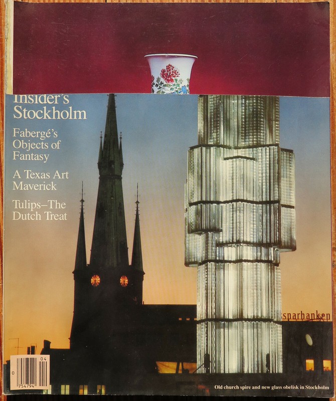 Connoisseur April 1983, Used, fair condition - part of cover cut off; rest good