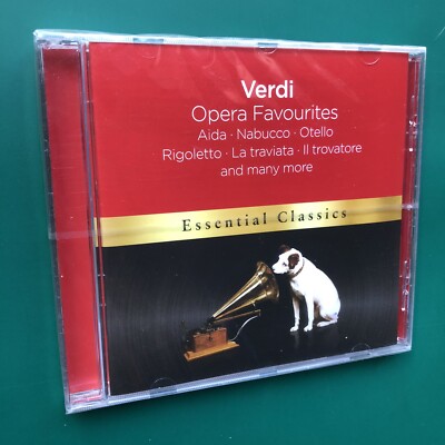 Verdi OPERA FAVOURITES CD Aida Otello Rigoletto Nabucco (Warner Classics) SEALED