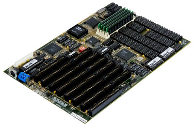 ORIGINAL MAINBOARD MORSE SHUTTLE 386SX 4x SIMM + RAM 8x ISA AT