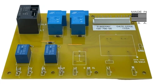 FRIGIDAIRE Built-In Oven Relay Board 318022001 100-790-00 New 90 Day Replacement