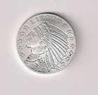Golden State Mint .999 Silver Round 1/4 Troy Oz Incuse Indian
