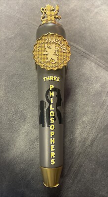 OMMEGANG Brewery Three Philosophers Beer Tap Handle Cooperstown NY Home Bar