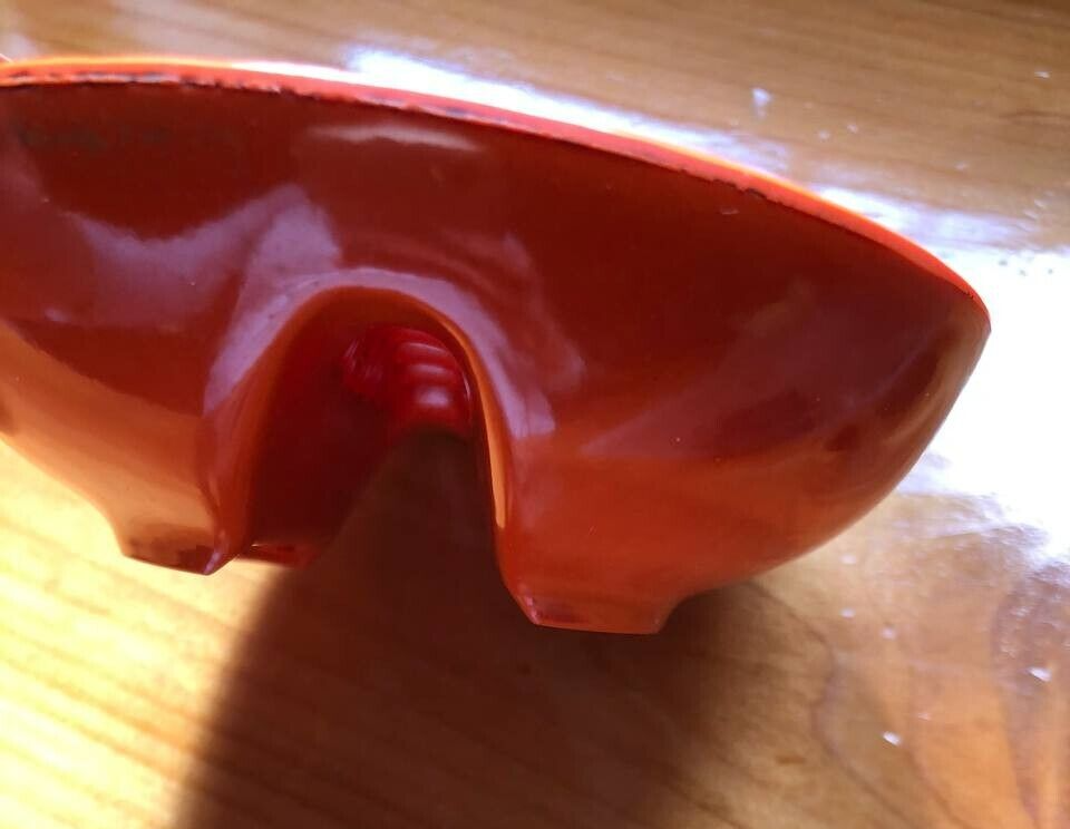 ANHOLT- Ashtray Melanin Vintage Red Color 5