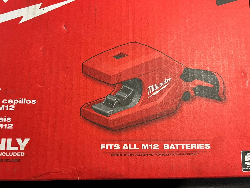 Milwaukee 2479-20 M12 Brushless 1-1/4"-2" Copper Tubing Cutter (Tool Only)  - Image 2 of 2