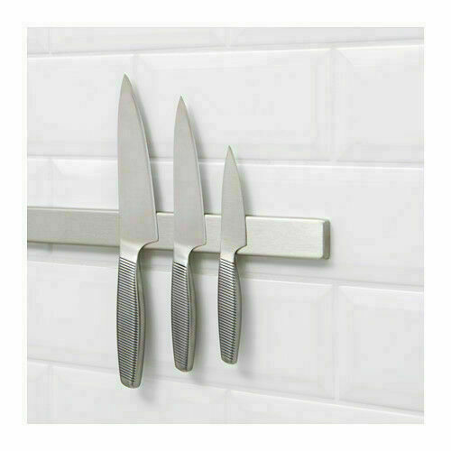 Authentic IKEA 16" Knife Rack Stainless Steel Holder Bar Grundtal A3 for sale online eBay