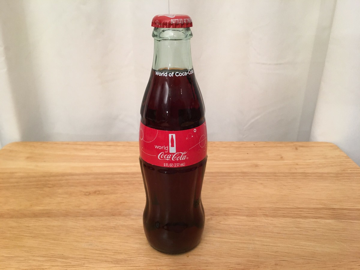 The World Of Coca-Cola 2013 Commemorative 8 oz. Bottle Capped