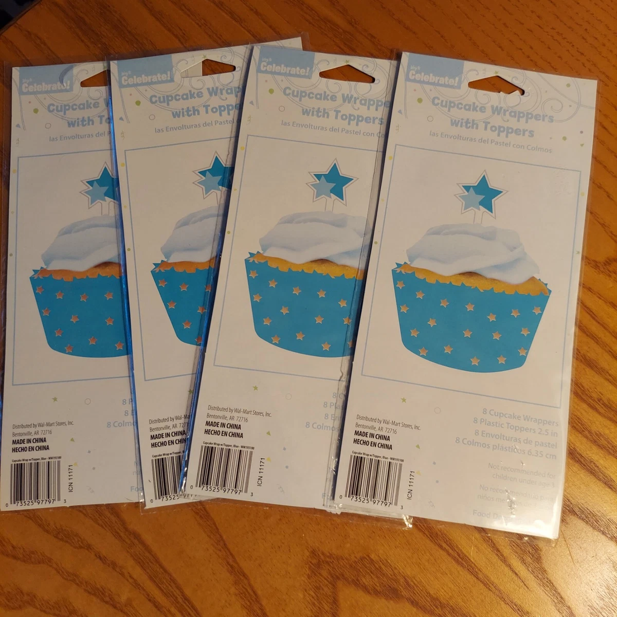 Baby shower store cupcake wrappers