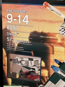 Lego Star Wars Slave 1 8097 OPEN BOX SEALED BAGS ONE PIECE MISSING BOBA FETT