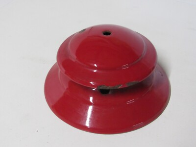 #ad #ad Vintage Coleman Lantern Red 200A Short Vent Ventilator Red Top Hat #9 $18.50