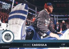 #74 Drake Caggiula - Edmonton Oilers - 2017-18 Upper Deck Hockey