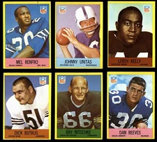 1967 Philadelphia Football You Pick  Complete Your Set -PRICE BASED ON CONDITION