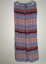 Sequin Hearts Girls Casual Wide Leg Pants Size LARGE junior Small Boho,comfort