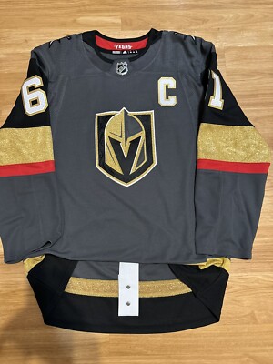 Adidas Authentic Mark Stone Vegas Golden Knights NHL Hockey Jersey Grey  Home 46