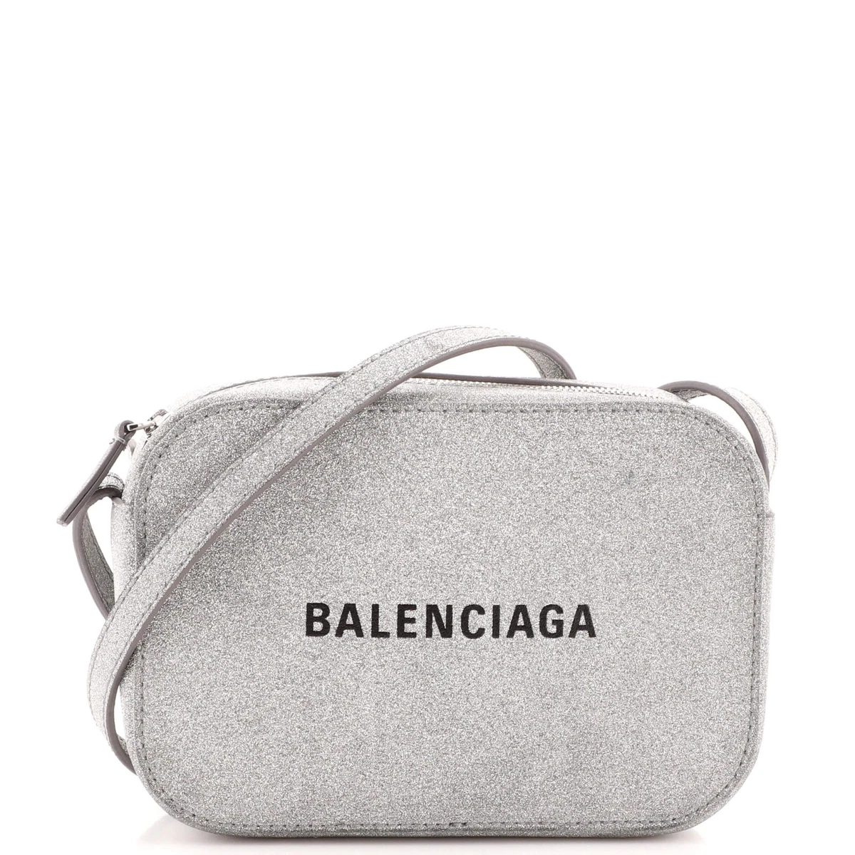 balenciaga triangle bag glitter