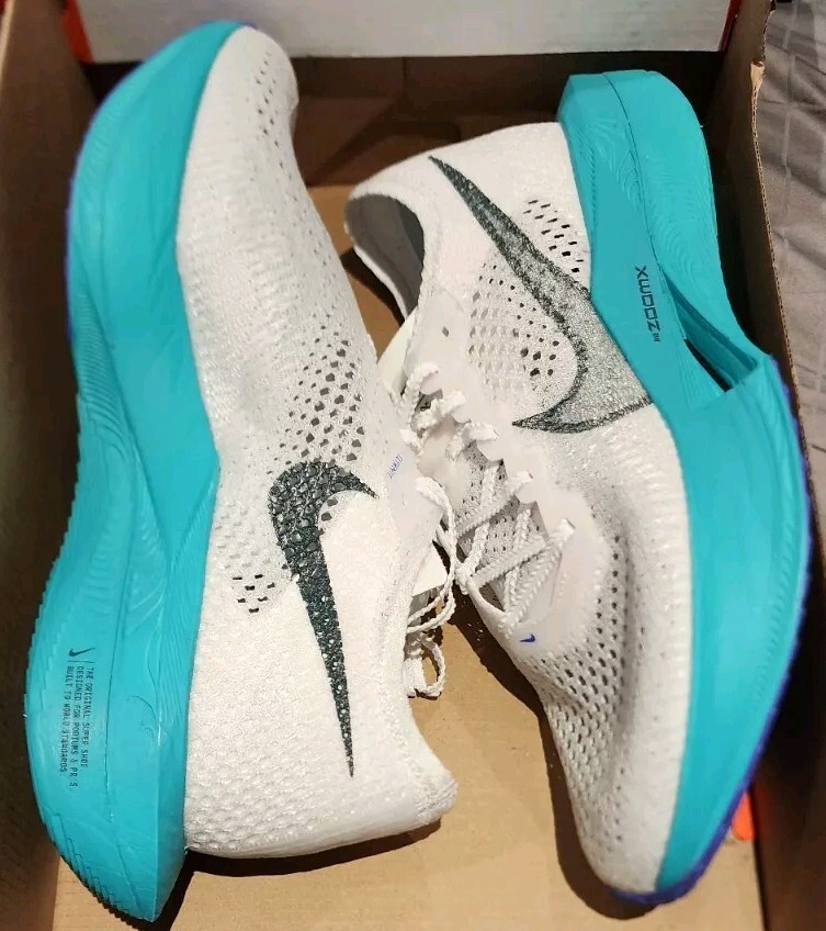 新品 ZOOMX VAPORFLY NEXT% 3 JADE 28cm Nike Womens Vaporfly Next Percent 3 - White/Deep Jungle-Jade