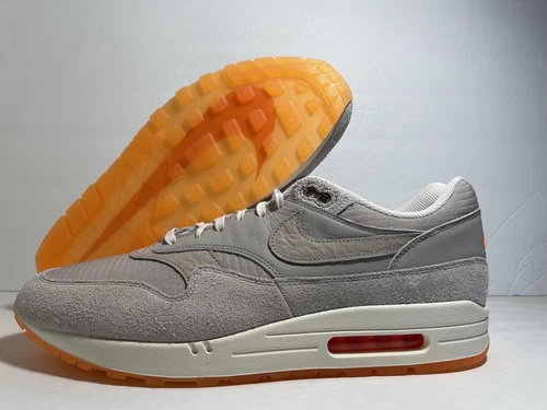 New Nike Air Max 1 PRM Light Ore Total Orange FQ8731-012 Men's Size 14 US