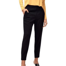 Babaton Aritzia Weston Black Ankle Dress Pants Size 6