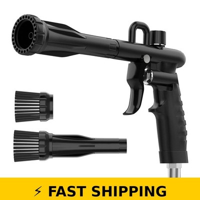 Wengus Air Cleaning Gun for Car Interior Detailing - Black