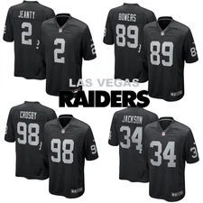 Men's Raiders 2025 Black Limited Stitched Jersey