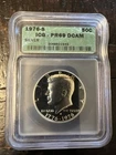 1976-S Silver Proof Kennedy Half Dollar ICG PR69 DCAM