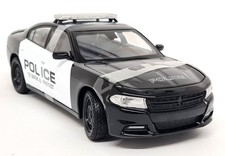 NEX 1/24 - Dodge Charger R/T Police Pursuit 2016 Diecast Scale Model Car 