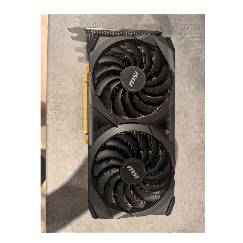 MSI GeForce RTX 3060 Ventus 2X 12G OC Dual Fan HDMI DisplayPort Graphics Card