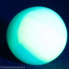 JABO Classic UV ACTIVE Swirl Marble 5/8- Mint-oblong Hawkeyespicks sg — photo 2