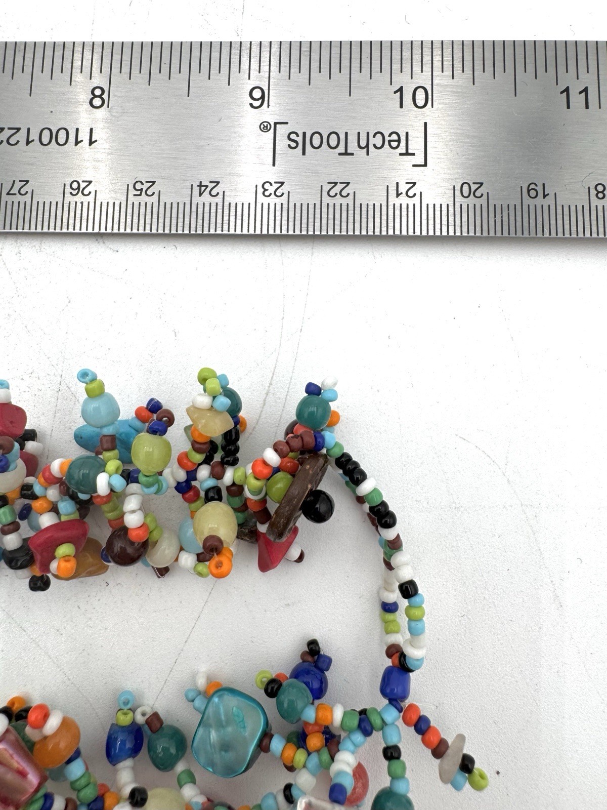 Beaded Statement Necklace Multicolor Jewelry Arti… - image 11