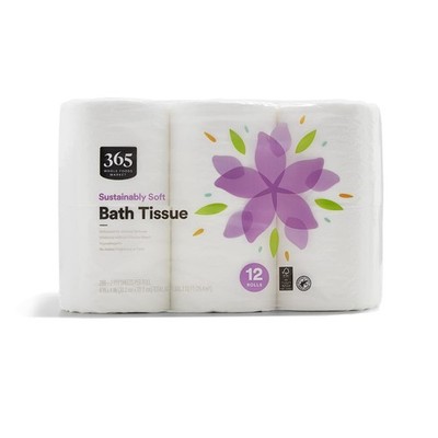 365 by Whole Foods Market, Sustainably Soft Bath Tissue, Hypoallergenic, 286 ...