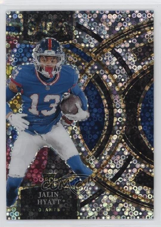 2023 Panini Select Premier Level Disco Prizm Jalin Hyatt #173 18ys