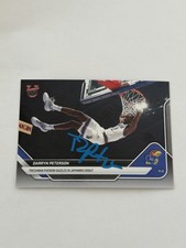 KANSAS JAYHAWKS Darryn Peterson SIGNED 2025-26 Topps Now Bowman U AUTO JSA COA