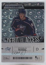 2023-24 Credentials Debut Ticket Access /799 Tier 2 Stanislav Svozil #174 18fy