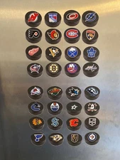 NHL MAGNETS  SET - All 32 teams Electronic Cut